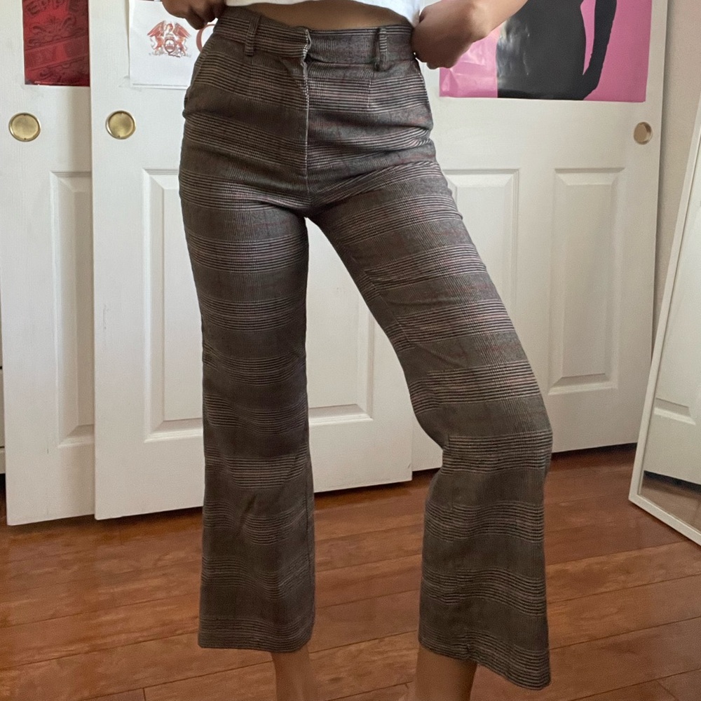 Plaid Trousers
